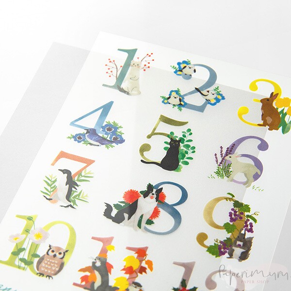 Transfer Sticker Monthly