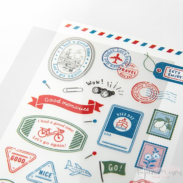 Transfer Sticker Stamps