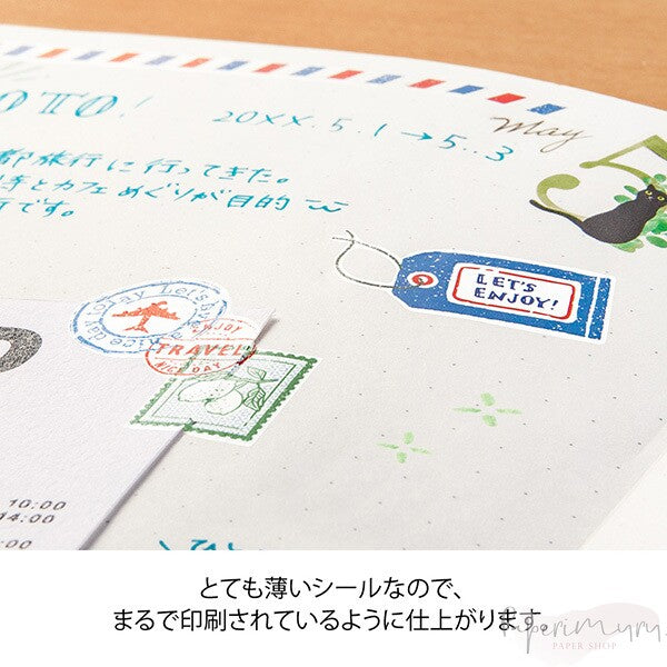 Transfer Sticker Stamps