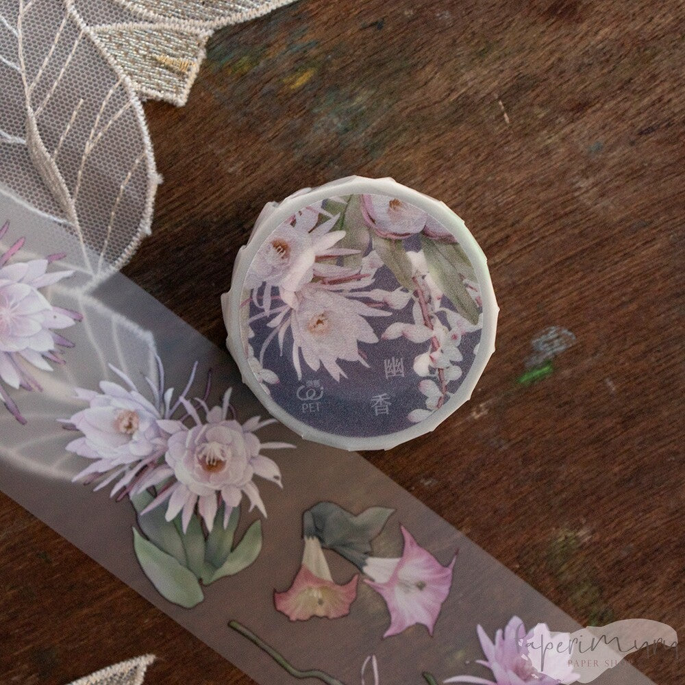 Matte PET Masking Tape 5cm Epiphyllum