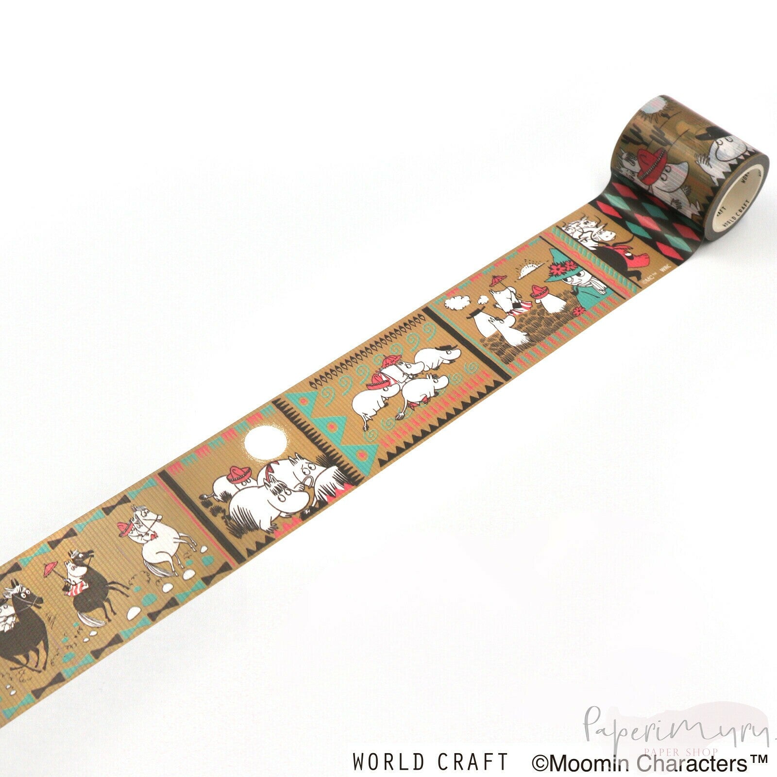 PET-tape 45mm Moomins Harano