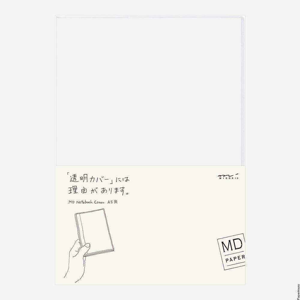 Midori MD Notebook A5 Clear COVER