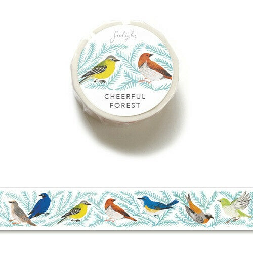 Washitape Cheerful Forest Birds