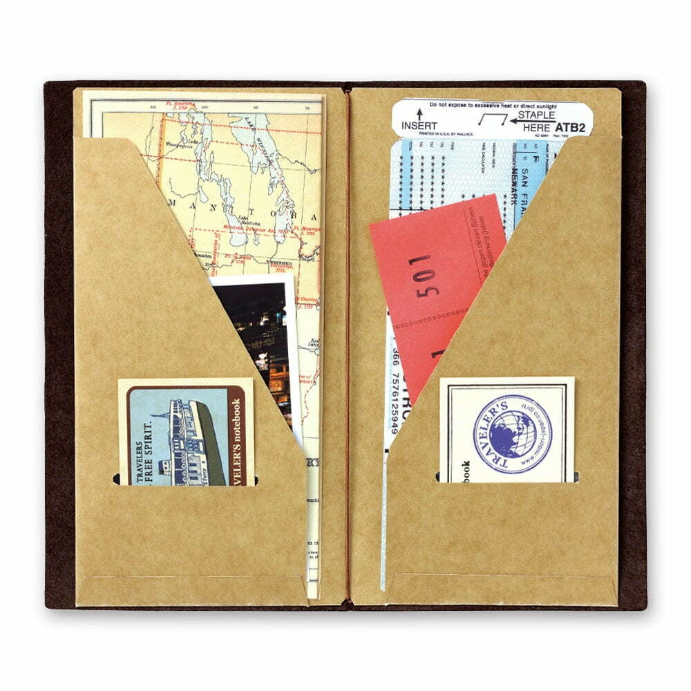 Traveler's Notebook 020 Kraft Paper Folder (regular)
