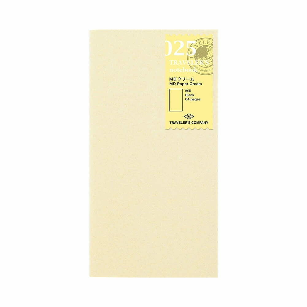 Traveler’s Notebook Regular - 025 MD Paper Cream Refill
