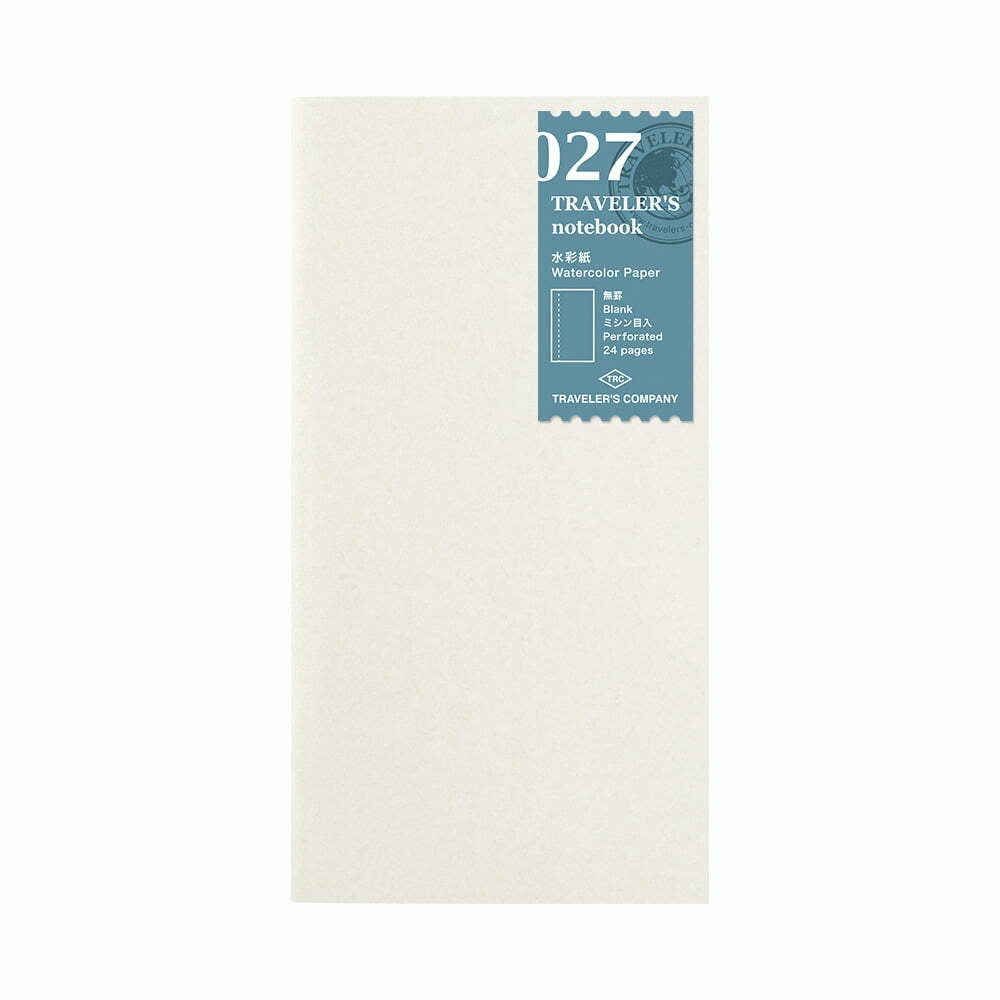 Traveler’s Notebook Regular - 027. Watercolor Paper Refill