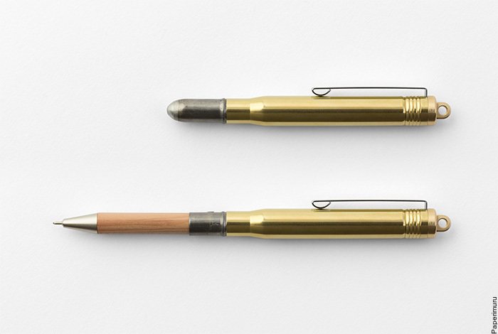 TRAVELER'S COMPANY Brass Ballpoint Pen Solid Brass