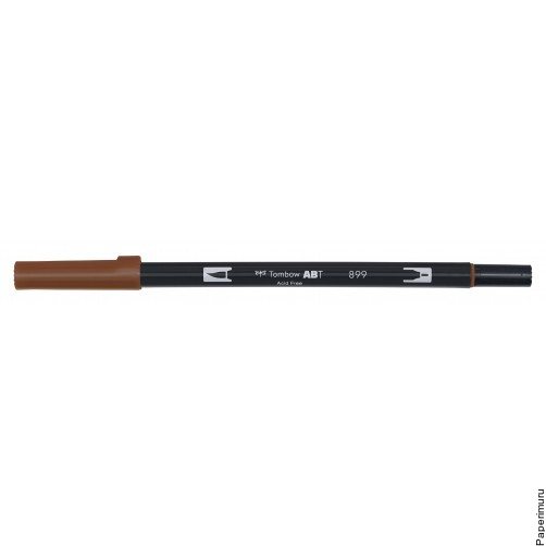 Dual Brush Pen - 899 Red Wood