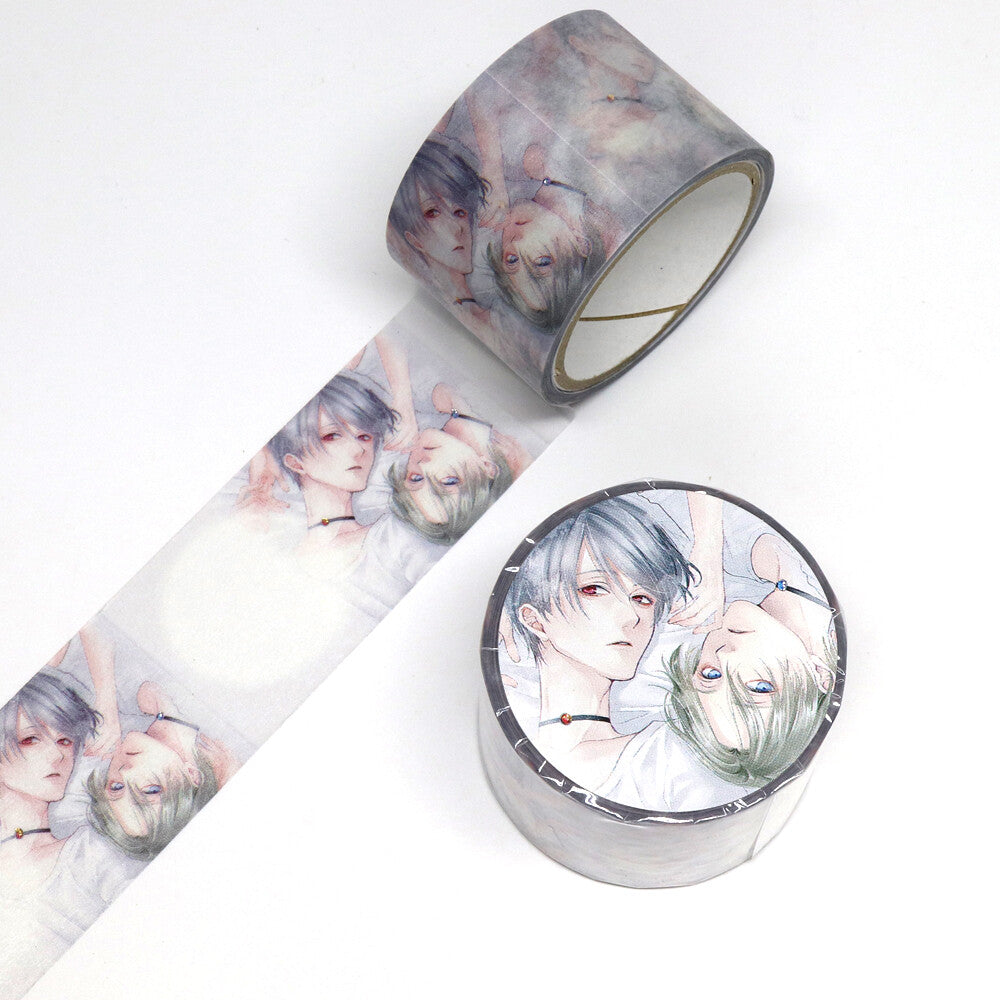 Saien 25mm Washiteippi YUNOKI Handsome Boy Twins