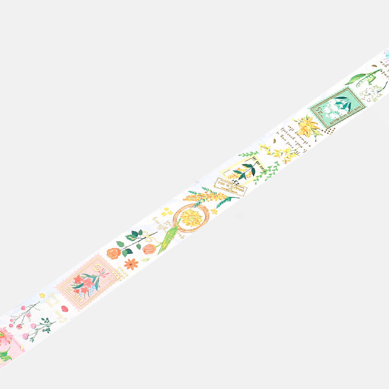 20mm Foil Washiteippi Blossom Letter‪