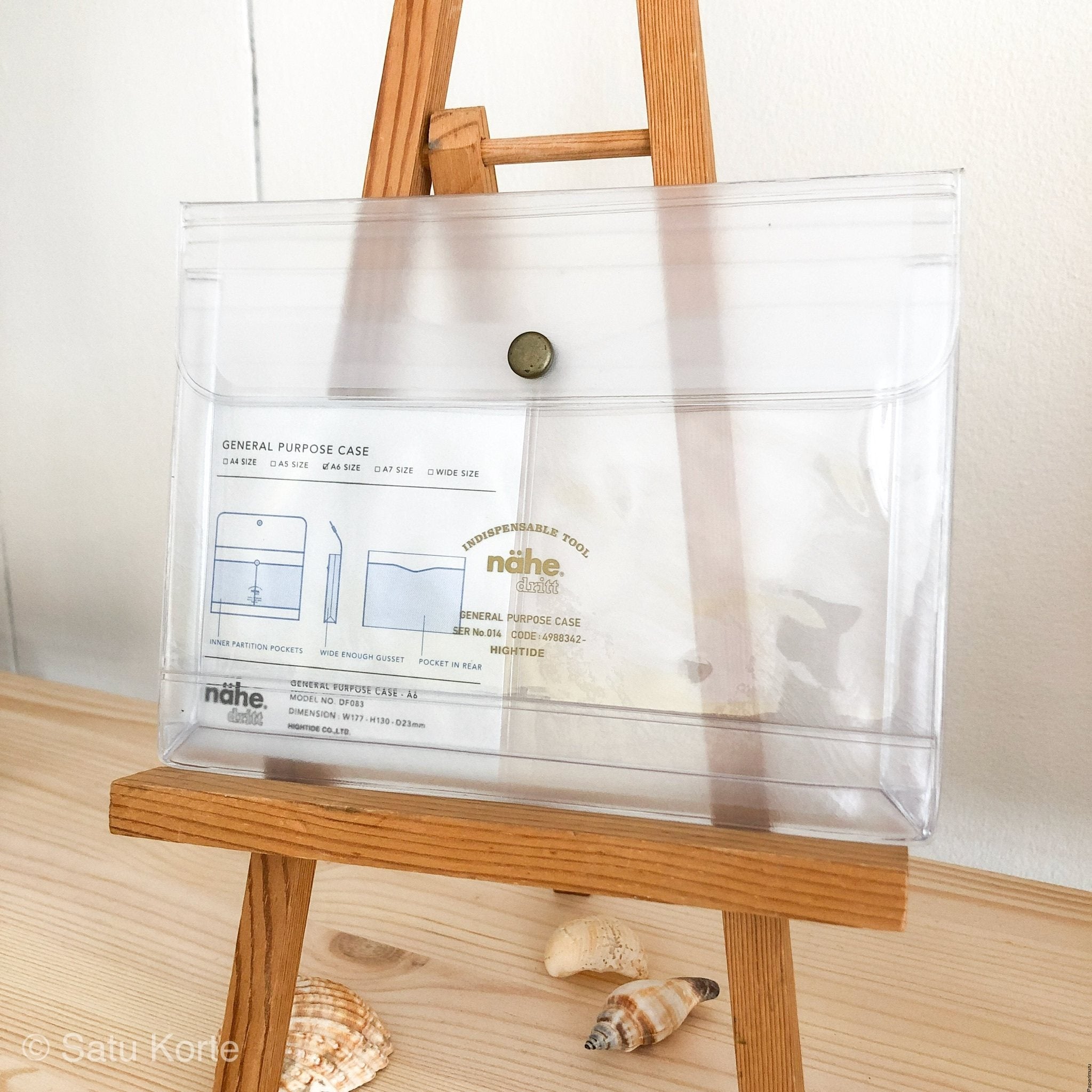 Hightide NÄHE General Purpose Case - A6 Clear