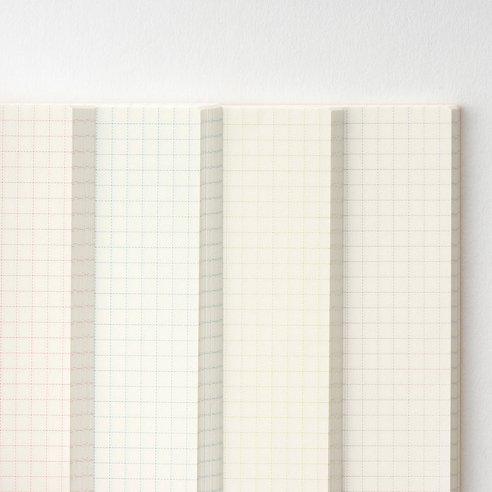 Hobonichi Plain Notebook A6 Tomitaro Makino : Yamazakura Notebook features an illustration of a Yamazakura cherry tree created by the botanist Tomitaro Makino in 1900. Makino is known for his detailed works of art.  This notebook has Tomoe River paper, opens completely flat, and contains graph paper divided into 4 colors.